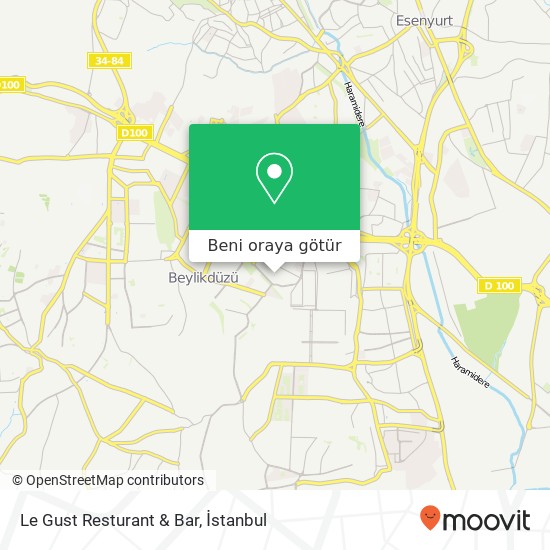 Le Gust Resturant & Bar harita
