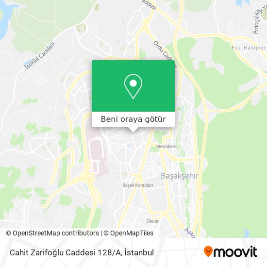 Cahit Zarifoğlu Caddesi 128/A harita