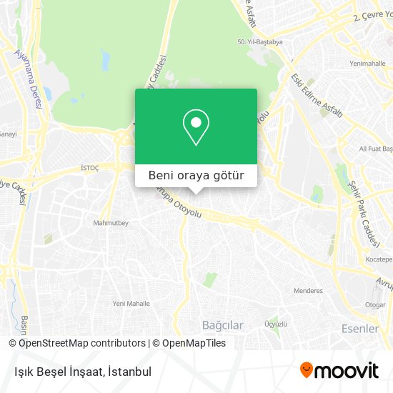 Işık Beşel İnşaat harita