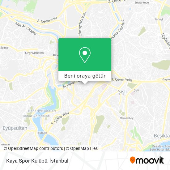 Kaya Spor Kulübü harita