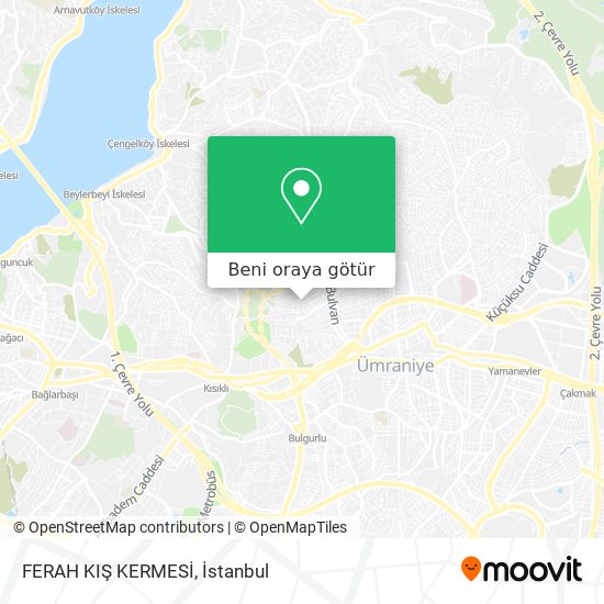 FERAH KIŞ KERMESİ harita