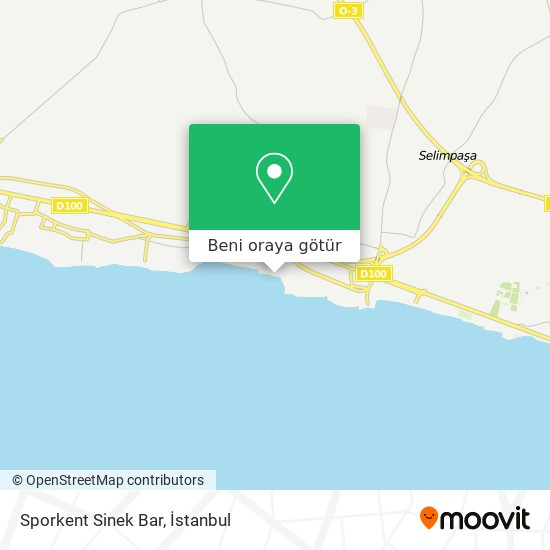 Sporkent Sinek Bar harita