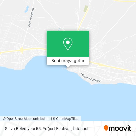 Silivri Belediyesi 55. Yoğurt Festivali harita