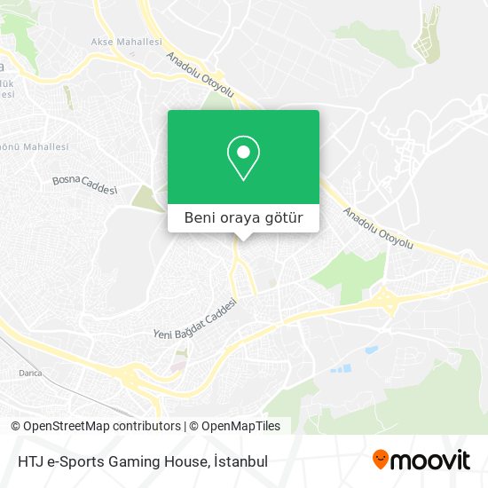 HTJ e-Sports Gaming House harita