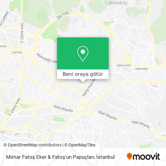 Mimar Fatoş Eker & Fatoş'un Papuçları harita