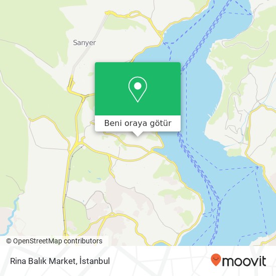 Rina Balık Market harita