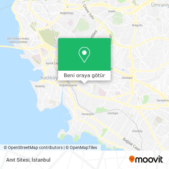 Anıt Sitesi harita