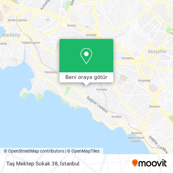 Taş Mektep Sokak 38 harita