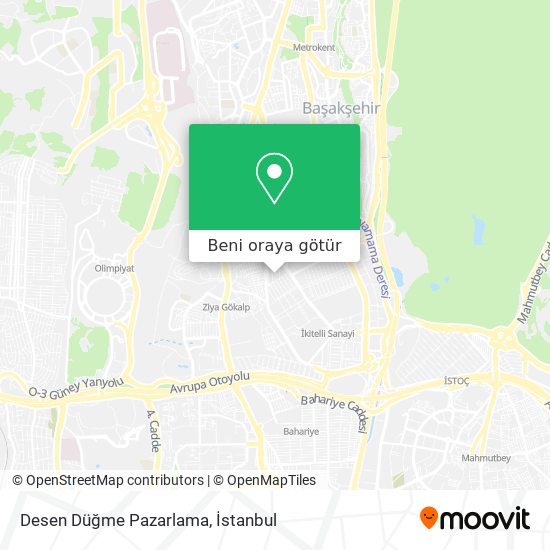 Desen Düğme Pazarlama harita