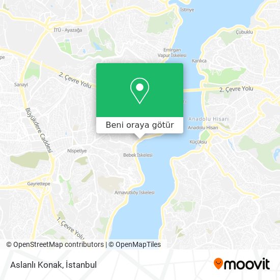 Aslanlı Konak harita