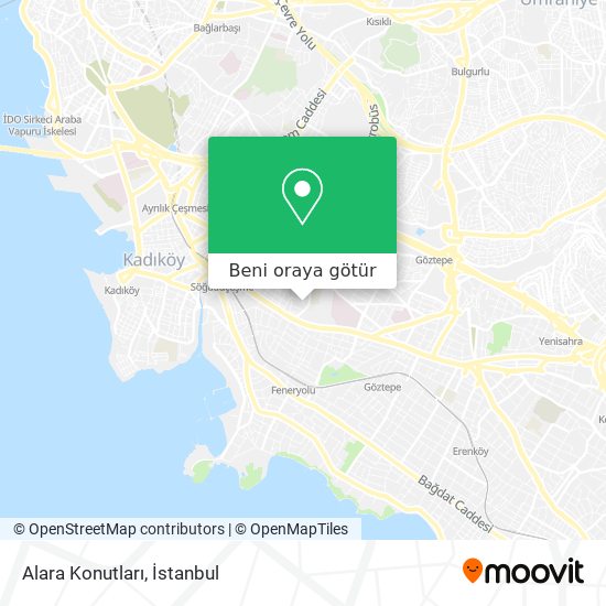 Alara Konutları harita