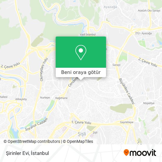 Şirinler Evi harita