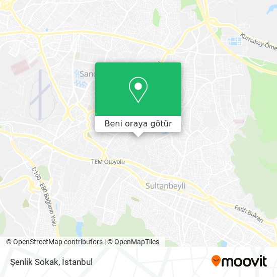 Şenlik Sokak harita