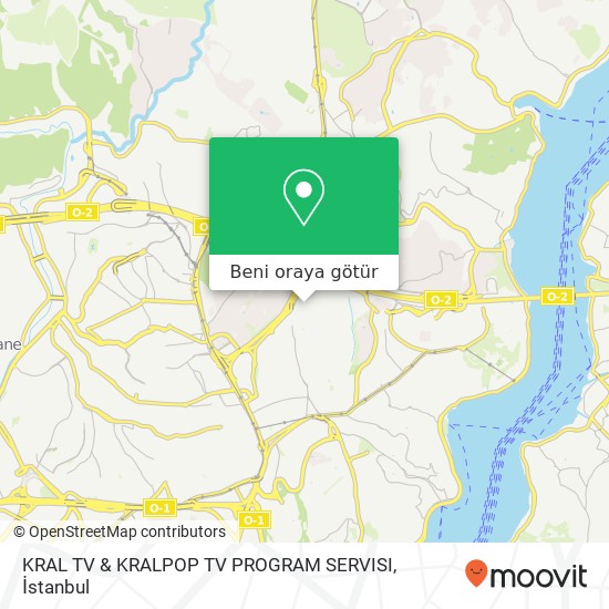 KRAL TV & KRALPOP TV PROGRAM SERVISI harita