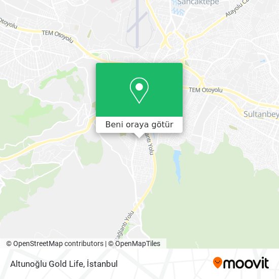 Altunoğlu Gold Life harita