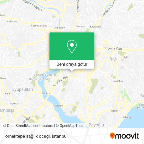 örnektepe sağlık ocagi harita