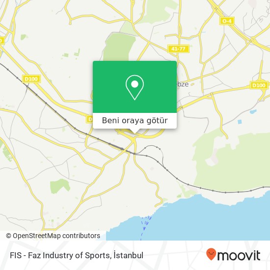 FIS - Faz Industry of Sports harita