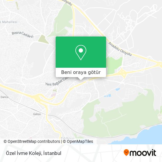 Özel İvme Koleji harita