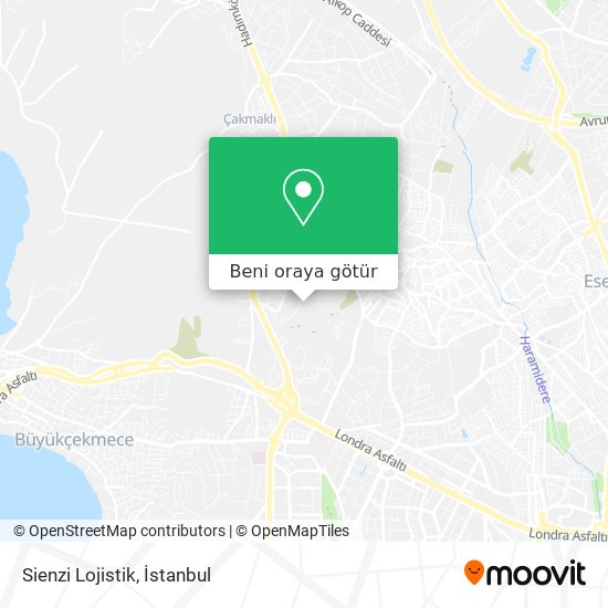 Sienzi Lojistik harita