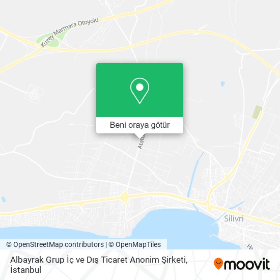 Albayrak Grup İç ve Dış Ticaret Anonim Şirketi harita