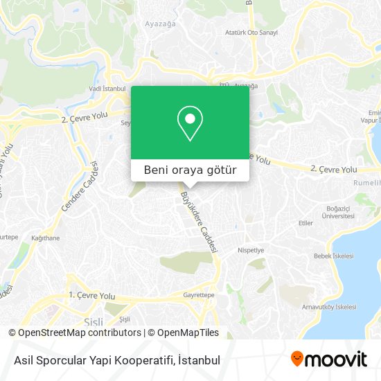 Asil Sporcular Yapi Kooperatifi harita