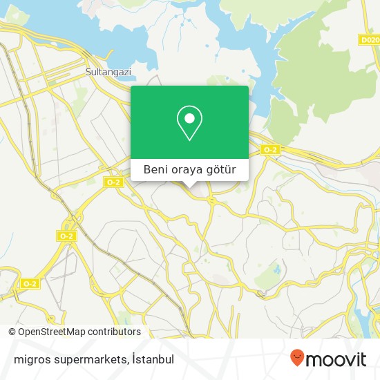 migros supermarkets harita