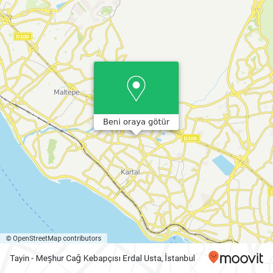 Tayin - Meşhur Cağ Kebapçısı Erdal Usta harita