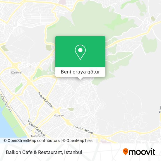Balkon Cafe & Restaurant harita