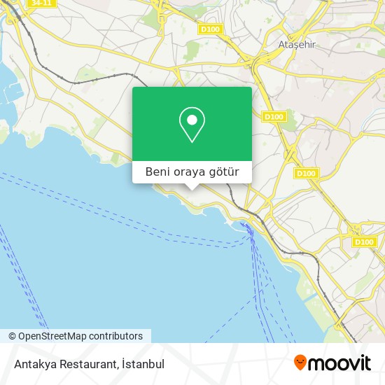 Antakya Restaurant harita