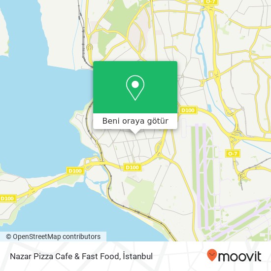 Nazar Pizza Cafe & Fast Food harita