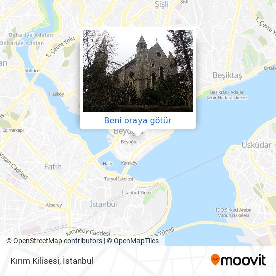 Kırım Kilisesi harita