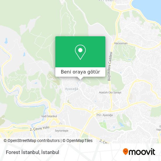 Forest İstanbul harita