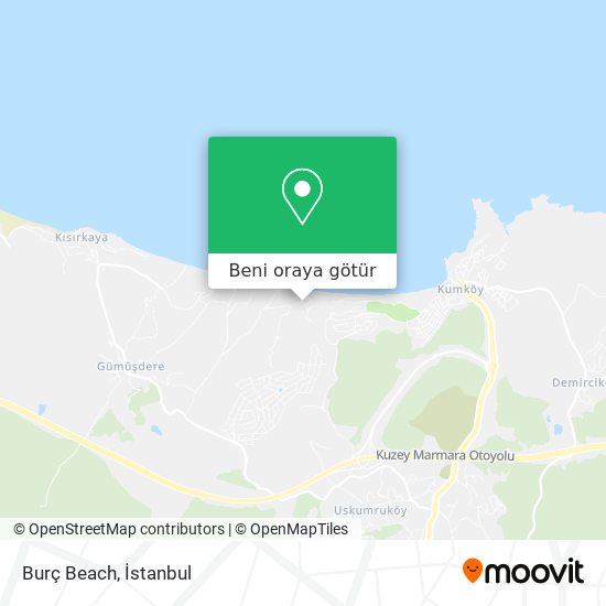 Burç Beach harita
