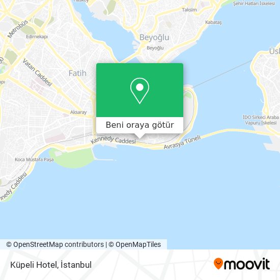 Küpeli Hotel harita