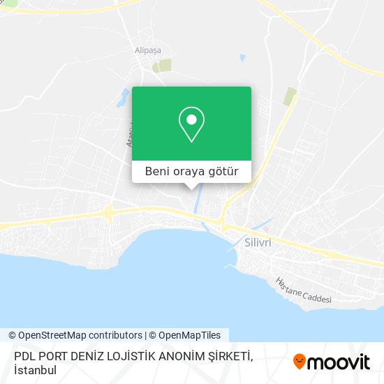PDL PORT DENİZ LOJİSTİK ANONİM ŞİRKETİ harita