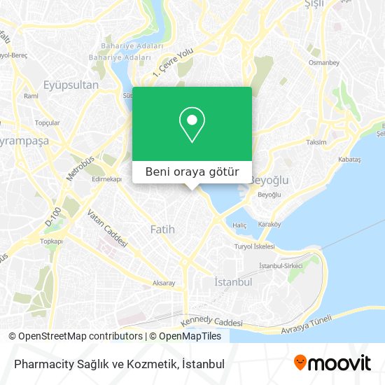 Pharmacity Sağlık ve Kozmetik harita