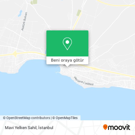Mavi Yelken Sahil harita