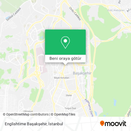 Englishtime Başakşehir harita