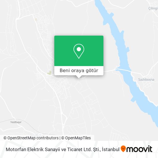 Motorfan Elektrik Sanayii ve Ticaret Ltd. Şti. harita