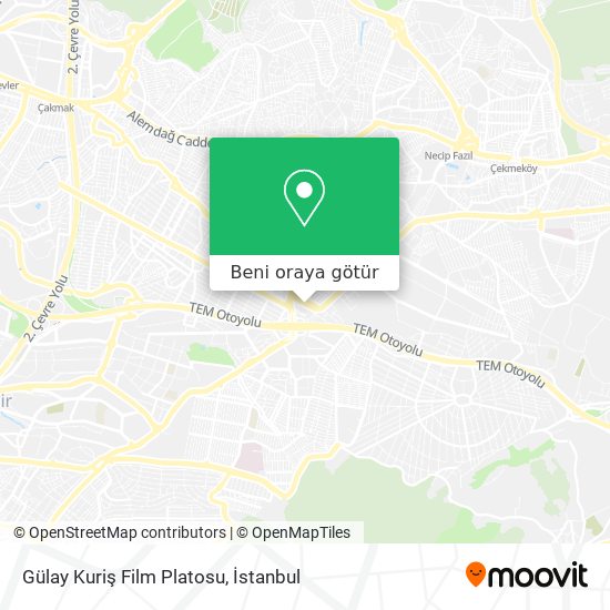 Gülay Kuriş Film Platosu harita