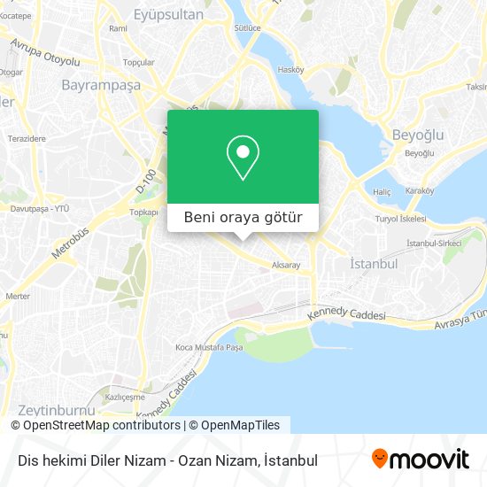 Dis hekimi Diler Nizam - Ozan Nizam harita