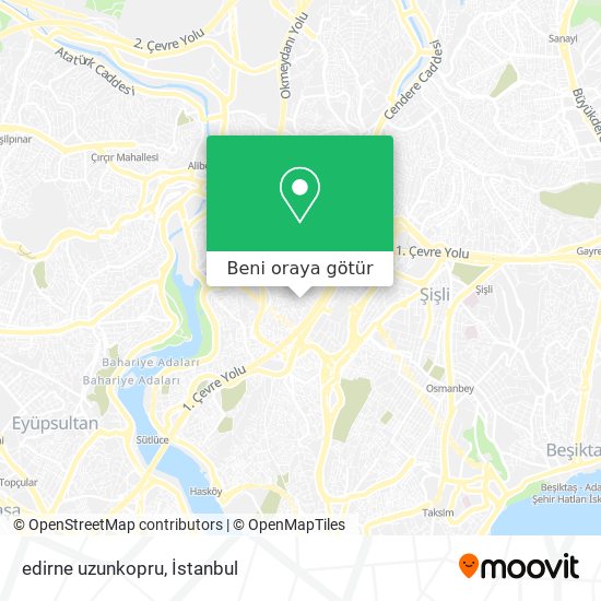edirne uzunkopru harita