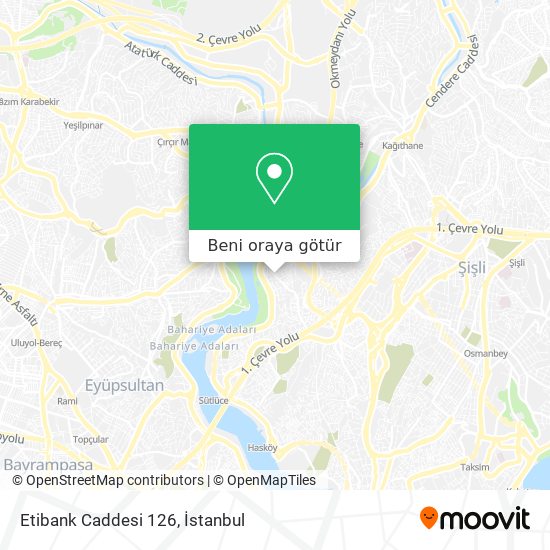 Etibank Caddesi 126 harita