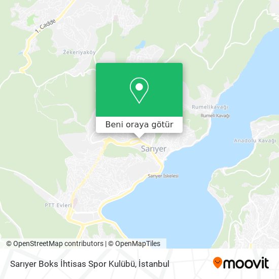 Sarıyer Boks İhtisas Spor Kulübü harita