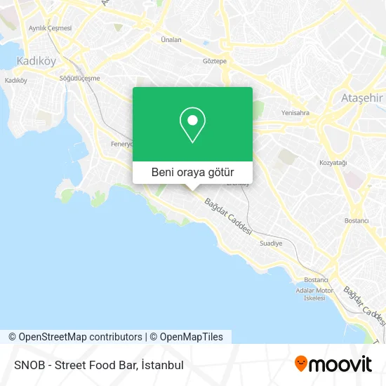 SNOB - Street Food Bar harita
