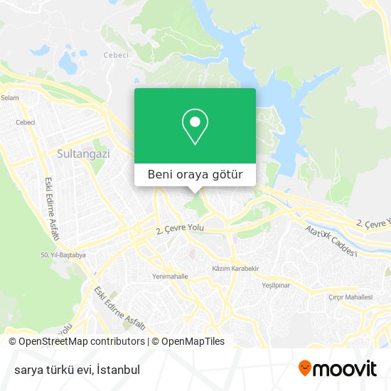 sarya türkü evi harita