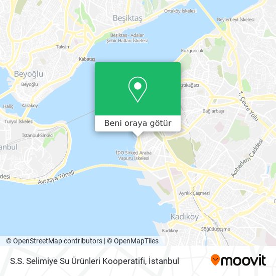 S.S. Selimiye Su Ürünleri Kooperatifi harita
