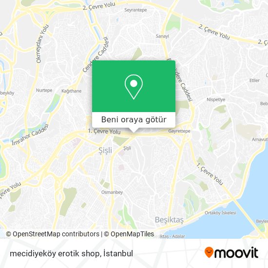 mecidiyeköy erotik shop harita