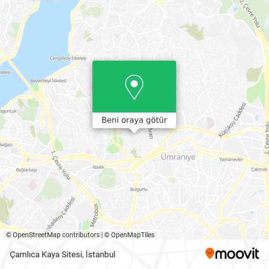 Çamlıca Kaya Sitesi harita