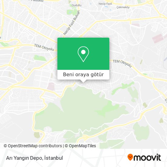 Arı Yangın Depo harita